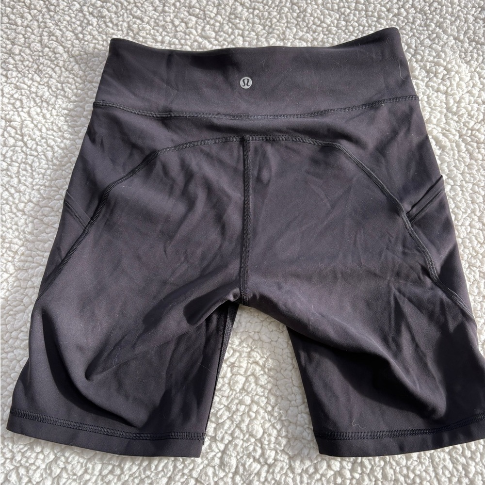 lululemon athletica Dark Gray Women's Bike Shorts